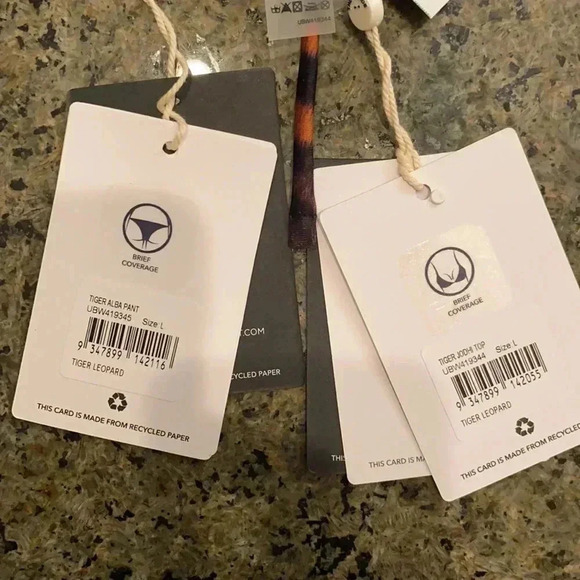 The upside SZ L Animal Print two piece bikini - Picture 8 of 10